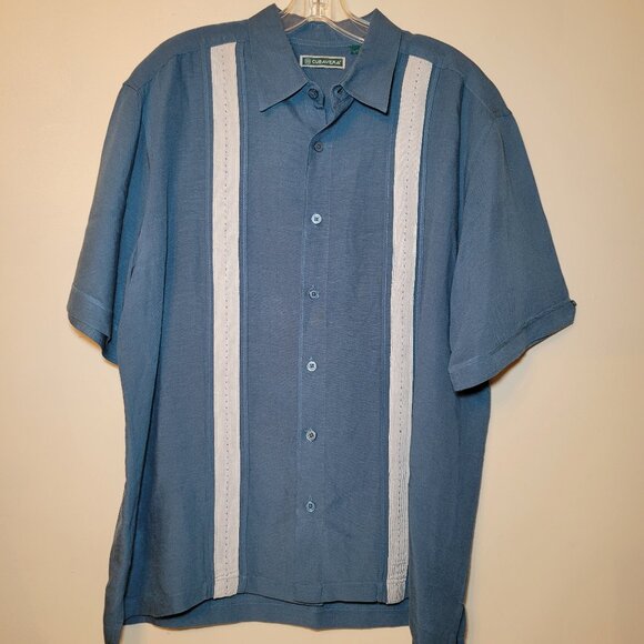 Cubavera Other - Cubavera Button down Short Sleeve Shirt Men's Lg‎ Y2K